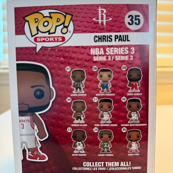 Funko POP! NBA: Chris Paul #35 – Rockets #3 | BNIB - Picture 2 of 2